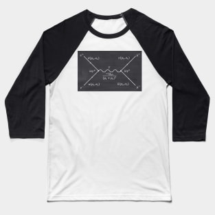 Feynman Diagram Baseball T-Shirt